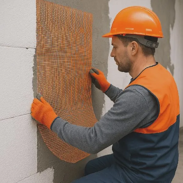 Klejenie siatki na styropian – do jakiej temperatury jest to możliwe?