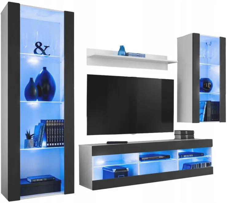 Aranżacja mebli z LED