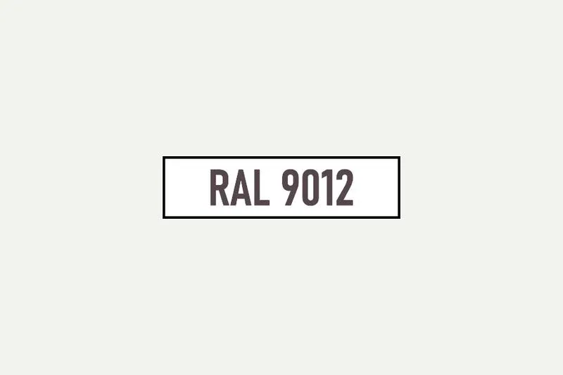 Aranżacja wnętrz RAL 9012