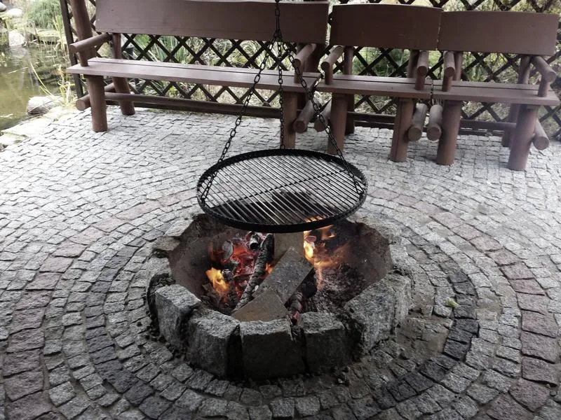 Grill z kostki brukowej
