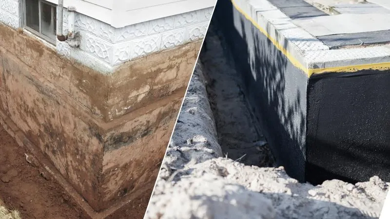 Izolacja pionowa fundamentów