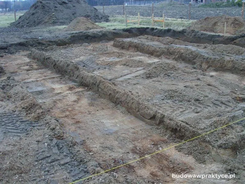 Koszt wykopów fundamentowych