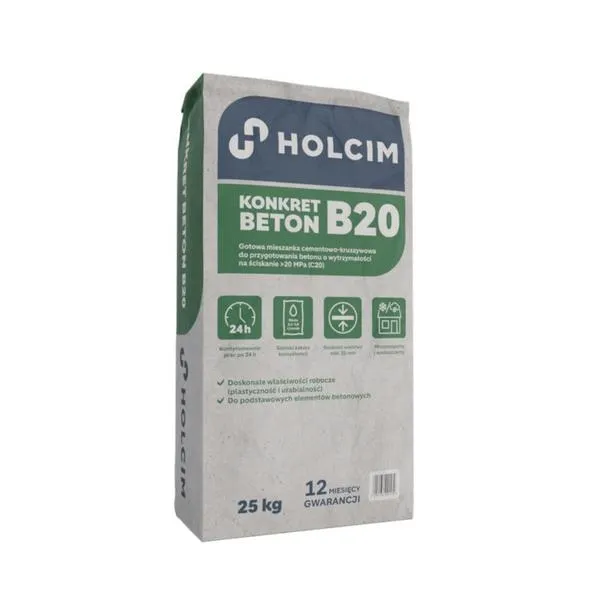 Koszty betonu B20