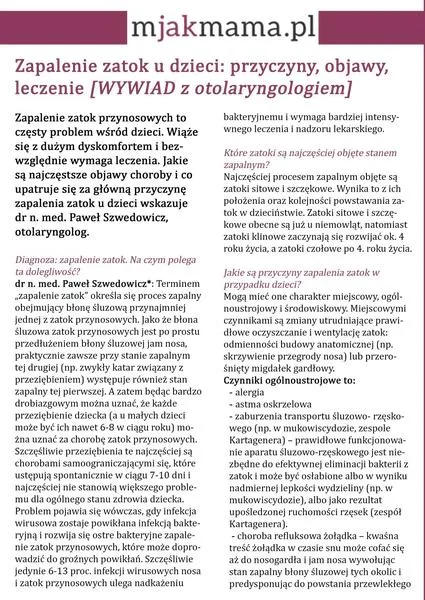 Leczenie zapalenia zatok