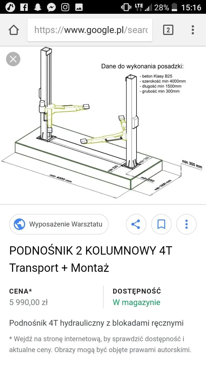 Materiały budowlane do fundamentów podnośników