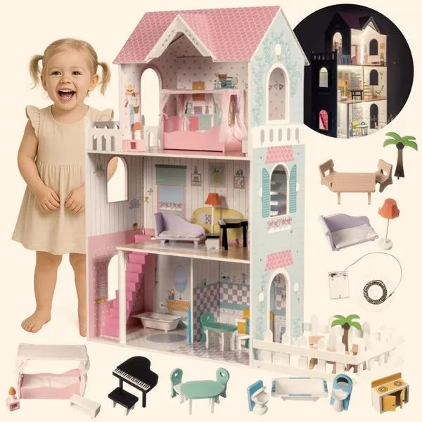 Mini domek dla lalek