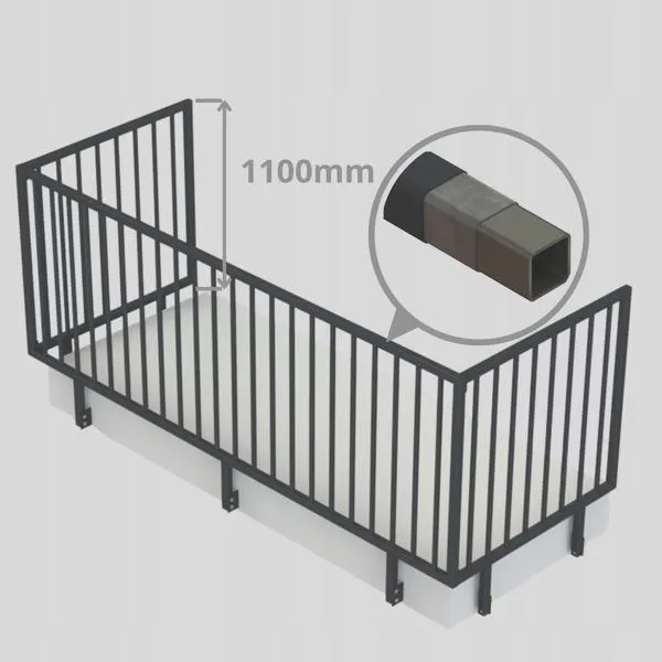 Montaż balustrady drewnianej