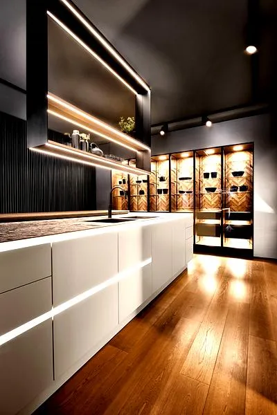 Oświetlenie LED w meblach