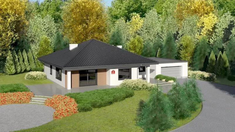 Projekt domu Rubinowa 3