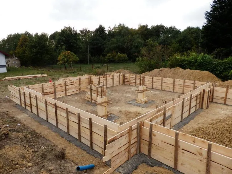 Szalowanie fundamentów