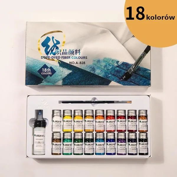 Techniki malarskie do tkanin