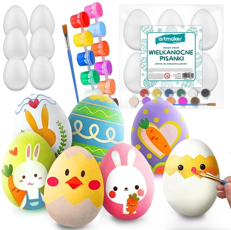 Techniki malowania jajek