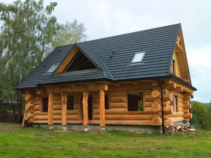 Wykończenie domu z bali