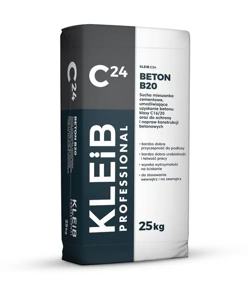 Zastosowanie betonu b20
